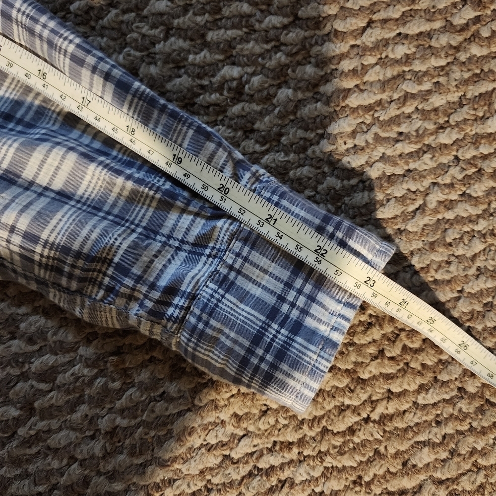 Frank & Eileen Gray Plaid Women's Top - Picture 7 of 10